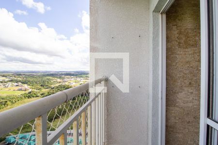 Varanda da Sala de apartamento para alugar com 2 quartos, 46m² em Jardim Guaruja, Sorocaba