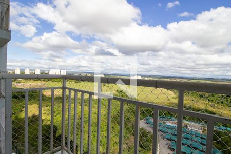 Varanda da Sala de apartamento para alugar com 2 quartos, 46m² em Jardim Guaruja, Sorocaba