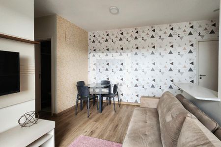 Sala de apartamento à venda com 2 quartos, 54m² em Vila Quirino de Lima, São Bernardo do Campo