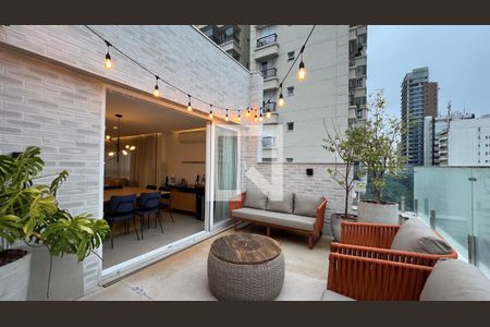 Varanda de apartamento à venda com 4 quartos, 207m² em Paraíso, São Paulo