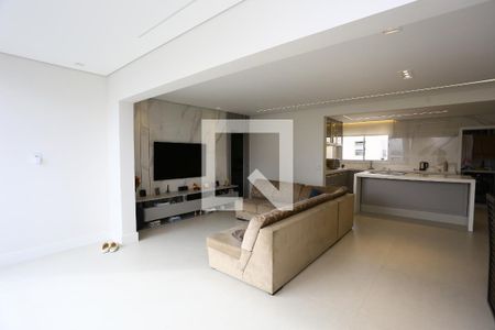 Sala de apartamento para alugar com 3 quartos, 128m² em Vila Andrade, São Paulo