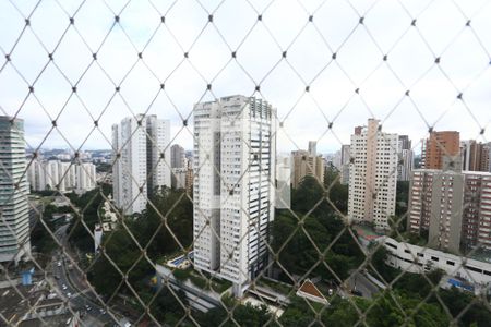 Vista da Sala de apartamento para alugar com 3 quartos, 128m² em Vila Andrade, São Paulo