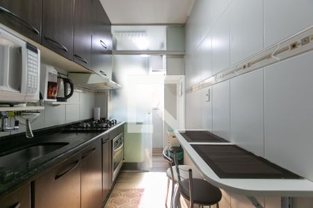 Cozinha  de apartamento à venda com 2 quartos, 48m² em Vila Carmosina, São Paulo