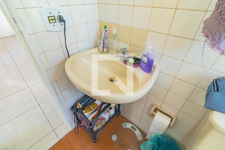 Banheiro social de apartamento à venda com 1 quarto, 46m² em Vila Paulista, São Paulo