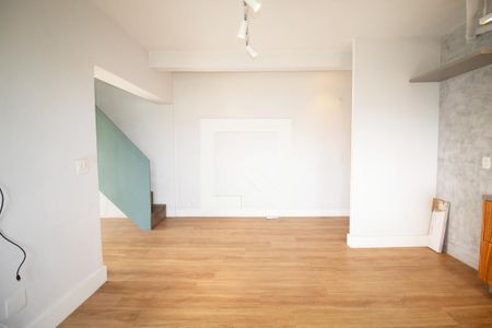 Sala/Cozinha de apartamento à venda com 1 quarto, 95m² em Pinheiros, São Paulo