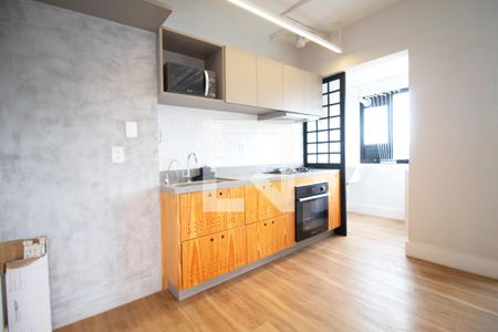 Sala/Cozinha de apartamento à venda com 1 quarto, 95m² em Pinheiros, São Paulo