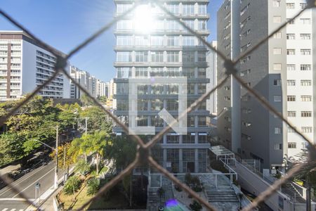 Vista da Rua de apartamento à venda com 2 quartos, 84m² em Moema, São Paulo