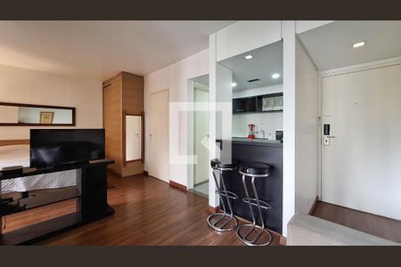 Studio - sala de kitnet/studio à venda com 1 quarto, 37m² em Indianópolis, São Paulo