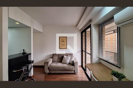 Studio - sala de kitnet/studio à venda com 1 quarto, 37m² em Indianópolis, São Paulo