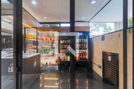 Área comum - Mercado de apartamento para alugar com 1 quarto, 32m² em Brooklin, São Paulo