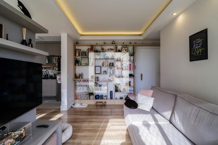 Sala de apartamento à venda com 2 quartos, 57m² em Paraíso do Morumbi, São Paulo