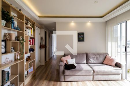 Sala de apartamento à venda com 2 quartos, 57m² em Paraíso do Morumbi, São Paulo