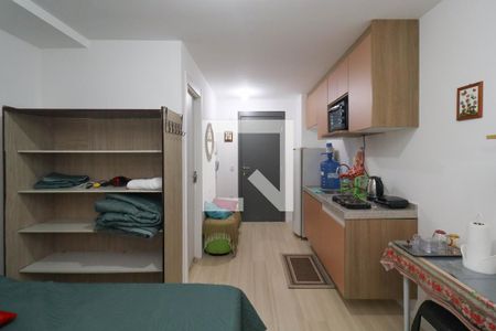Sala/Quarto de apartamento à venda com 1 quarto, 28m² em Sumaré, São Paulo
