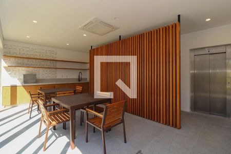 Apartamento à venda com 28m², 1 quarto e sem vagaÁrea gourmet