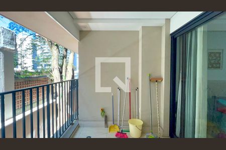 Varanda de kitnet/studio à venda com 1 quarto, 28m² em Sumaré, São Paulo