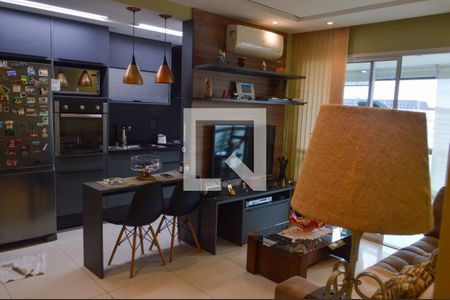 Sala de apartamento para alugar com 3 quartos, 108m² em Barra Olímpica, Rio de Janeiro