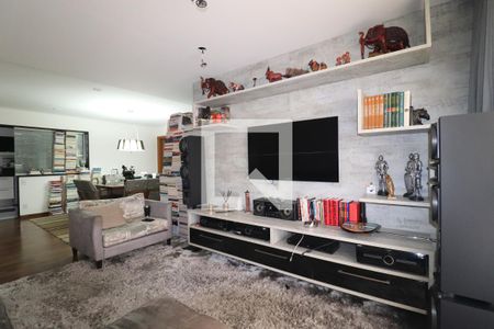 Sala de apartamento para alugar com 3 quartos, 129m² em Vila Assunção, Santo André