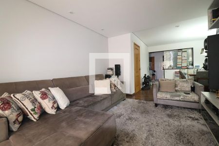 Sala de apartamento para alugar com 3 quartos, 129m² em Vila Assunção, Santo André
