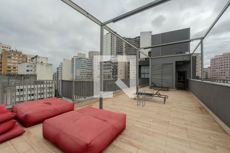 Área comum de kitnet/studio à venda com 1 quarto, 33m² em Consolação, São Paulo