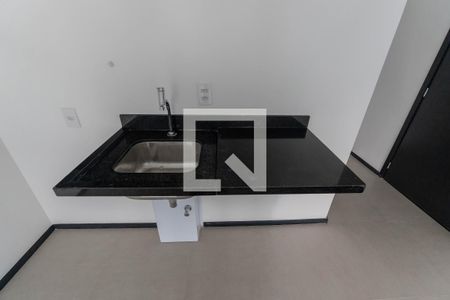 Cozinha de kitnet/studio à venda com 1 quarto, 33m² em Consolação, São Paulo