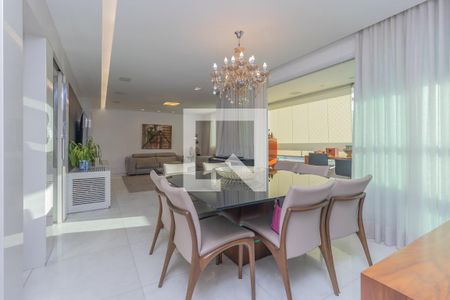 Sala de apartamento à venda com 4 quartos, 155m² em Lourdes, Belo Horizonte
