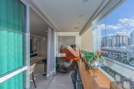 Varanda de apartamento à venda com 4 quartos, 155m² em Lourdes, Belo Horizonte