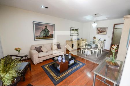 Sala de apartamento à venda com 3 quartos, 119m² em Grajaú, Rio de Janeiro