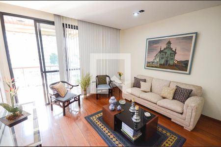 Sala de apartamento à venda com 3 quartos, 119m² em Grajaú, Rio de Janeiro