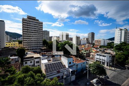 Vista da Sala de apartamento à venda com 3 quartos, 119m² em Grajaú, Rio de Janeiro