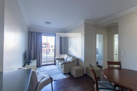 Sala de apartamento para alugar com 2 quartos, 59m² em Novo Mundo, Curitiba
