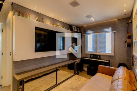 Sala de apartamento para alugar com 2 quartos, 75m² em Vila Augusta, Guarulhos