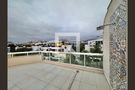 Varanda / Terraço de apartamento à venda com 3 quartos, 180m² em Recreio dos Bandeirantes, Rio de Janeiro