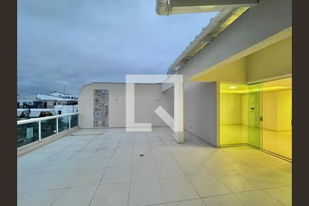 Varanda / Terraço de apartamento à venda com 3 quartos, 180m² em Recreio dos Bandeirantes, Rio de Janeiro