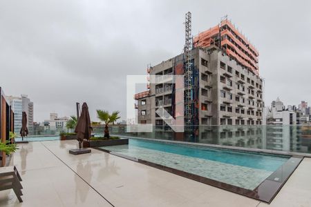 Área comum de kitnet/studio à venda com 1 quarto, 44m² em Rio Branco, Porto Alegre