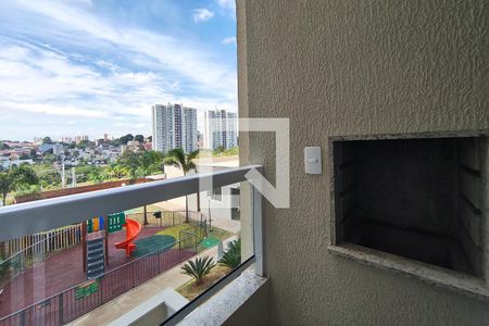 Varanda da Sala de apartamento à venda com 2 quartos, 45m² em Parque Industrial, Campinas