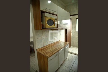 Cozinha de apartamento à venda com 1 quarto, 39m² em Centro, São Bernardo do Campo