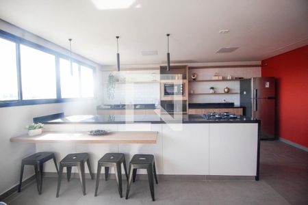 Área comum de apartamento à venda com 1 quarto, 28m² em Carandiru, São Paulo