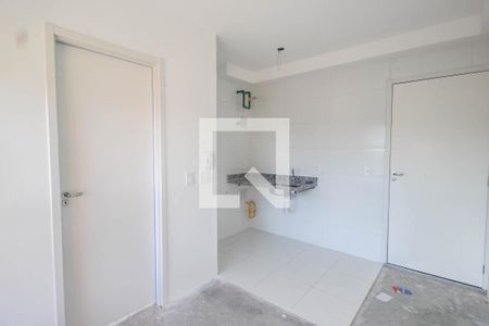 Cozinha de apartamento à venda com 1 quarto, 28m² em Carandiru, São Paulo
