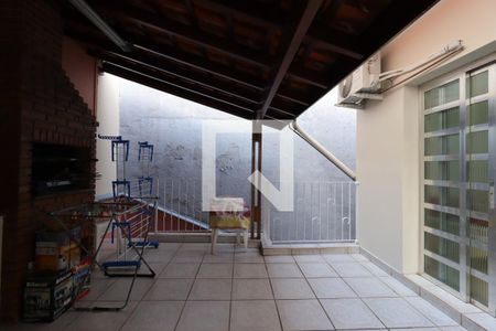Área Gourmet de casa à venda com 4 quartos, 276m² em Jardim Bela Vista, Santo André