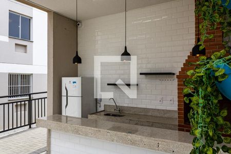 Apartamento para alugar com 44m², 2 quartos e sem vaga Apartamento para alugar com 44m², 2 quartos e sem vagaÁrea comum - Churrasqueira