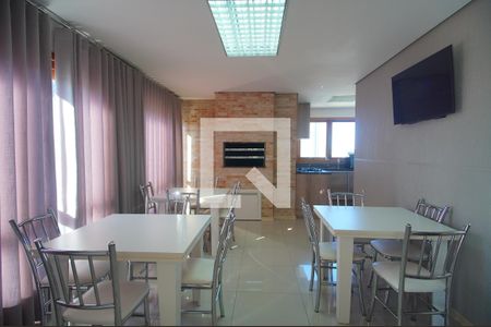Área comum - Salão de festas de apartamento à venda com 2 quartos, 73m² em Centro, Novo Hamburgo