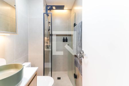 Banheiro  Suite de apartamento à venda com 1 quarto, 31m² em Butantã, São Paulo