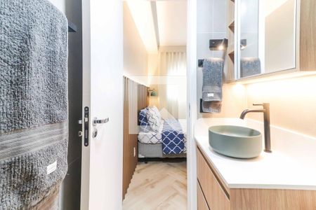 Banheiro  Suite de apartamento à venda com 1 quarto, 31m² em Butantã, São Paulo