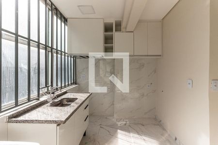 Cozinha de apartamento à venda com 2 quartos, 52m² em Centro Histórico de São Paulo, São Paulo