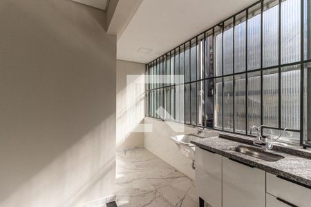 Cozinha de apartamento à venda com 2 quartos, 52m² em Centro Histórico de São Paulo, São Paulo