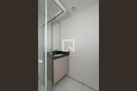 Banheiro de kitnet/studio à venda com 1 quarto, 17m² em Vila Guarani (zona Sul), São Paulo