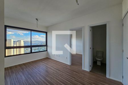 Sala de apartamento à venda com 1 quarto, 44m² em Vila da Serra, Nova Lima
