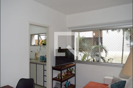 Sala de apartamento à venda com 1 quarto, 44m² em Vila Madalena, São Paulo