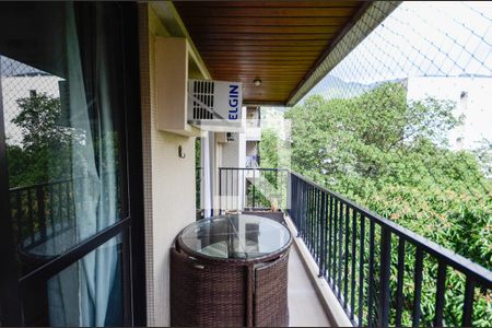 Varanda do Quarto 2 de apartamento para alugar com 3 quartos, 96m² em Tijuca, Rio de Janeiro