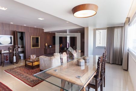 Sala de Jantar de apartamento à venda com 3 quartos, 140m² em Vila da Serra, Nova Lima